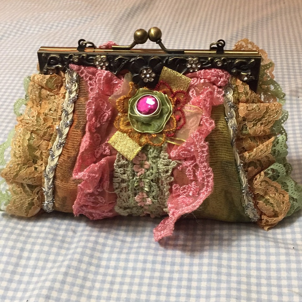 Nice pretty bag in multi color